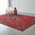 Global Views Parlor Rug - Deep Red - 6 x 9 (Closeout)
