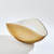 Global Views Pleated Bowl - Camel - Ivory - Med