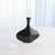 Global Views Silhouette Vase - Black - Slim