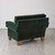 Global Views Square Arm Chair - Green Velvet (Closeout)