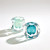 Global Views Square Vase - Wintergreen