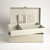 Global Views Tiburtina Box - Mist Leather - Lg