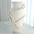 Global Views Twisted Amphora Vase - Matte White