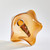 Studio A Andromeda Vase - Dark Amber - Sm