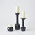 Studio A Calyx Candle Holder - Black - Lg