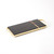 Studio A Cosmopolitan Crescent Box - Polished Brass - Black Marble