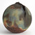 Studio A Fissure Torn Ball - Raku