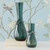 Studio A Knot Vase - Smoke Green - Sm