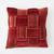 Studio A Woven Pillow - Brick Red