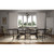 Jonathan Charles Timeless Epoch Trestle Dining Table in Ebonized Oak