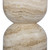 Amber Lewis x Four Hands Figueroa Dining Table - 42" - Light Beige Travertine