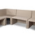 Amber Lewis x Four Hands Senna Outdoor Dining Banquette L-Shape - Left Arm Facing - 144"