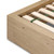 Four Hands Leo Bed - King - Rustic Light Natural Oak