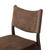 Four Hands Jayla Armless Dining Chair - Nubuck Cigar