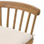 Four Hands Kershaw Counter Stool - Dover Crescent - Smoked Oak