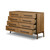Four Hands Rosedale 8 Drawer Dresser - Amber Oak Veneer