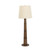 Four Hands Nerissa Floor Lamp - Warm Brown Oak