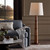 Four Hands Nerissa Floor Lamp - Warm Brown Oak