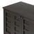 Four Hands Alessio Media Console - Smoked Black