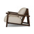 Four Hands Cardiff Outdoor Chair - Stained Saddle Brown - Fsc