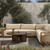 Four Hands Branford Outdoor 3 Pc Sectional