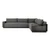Four Hands Branford Outdoor Metal 3 Pc Sectional