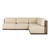 Four Hands Brio Outdoor 5 Pc Sectional