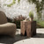 Four Hands Oshan Outdoor End Table - Stained Toasted Brown - Fsc