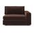 Four Hands BYO: Bloor Sectional - Raf Piece - Surrey Cocoa