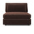 Four Hands BYO: Bloor Sectional - Armless Piece - Surrey Cocoa