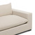Four Hands BYO: Grant Sectional - Raf Piece - 74" - Ashby Oatmeal