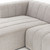 Four Hands Langham Channeled 3-Piece Sectional - Left Chaise + Ottoman - Napa Sandstone