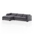 Four Hands Westwood 2-Piece Sectional - 131" - Left Chaise - Bennett Charcoal