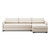 Four Hands Wickham 2-Piece Sectional - Right Storage Chaise - Crypton Nomad Marshmallow