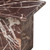 Four Hands Arum End Table - Merlot Marble