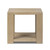 Four Hands Thomas End Table - Bleached Oak Veneer