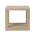 Four Hands Thomas End Table - Bleached Oak Veneer