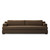 Four Hands Crispin Sofa - 110" - Crypton Nomad Mushroom