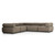Four Hands Lenox Outdoor 5Pc Sectional - Stained Saddle Brown