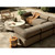 Four Hands Lenox Outdoor 5Pc Sectional - Stained Saddle Brown