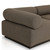 Four Hands Lenox Outdoor 3Pc Sectional - Stained Saddle Brown