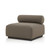 Four Hands Lenox Outdoor Armless Piece - Stained Saddle Brown