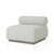 Four Hands Lenox Outdoor Armless Piece - Washed Brown