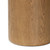 Four Hands Shira Small End Table - Light Brown Oak - Smoked Brown Cast Glass