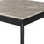 Four Hands Babylon Small End Table - Lunar Marble