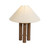 Four Hands Medici Table Lamp - Warm Brown Oak