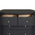 Four Hands Amelia Chest - Black Linen