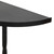 Four Hands Lois Demilune Console Table - Textured Iron