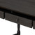 Four Hands Bari Desk - Smoked Black Resawn Oak