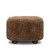 Four Hands Bilbury Oval Ottoman - Amber Shearling